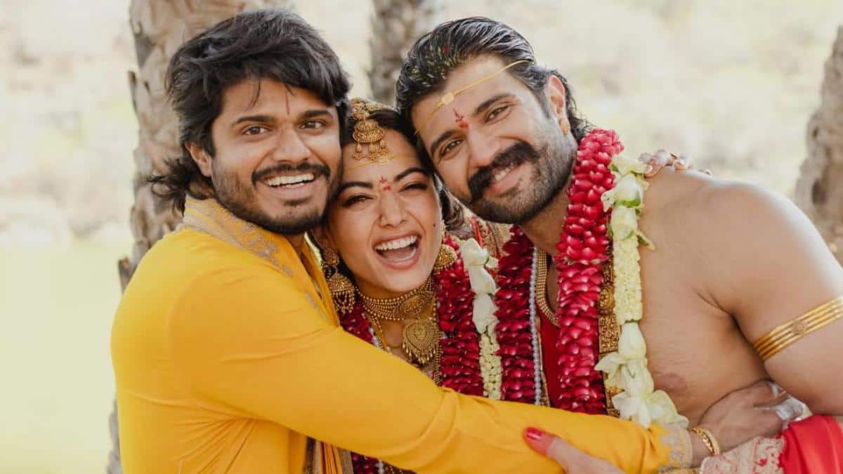 विजय देवरकोंडा के भाई आनंद ने किया 'वदिना' का परिवार में स्वागत, रश्मिका मंदाना के लिए किया खास पोस्ट