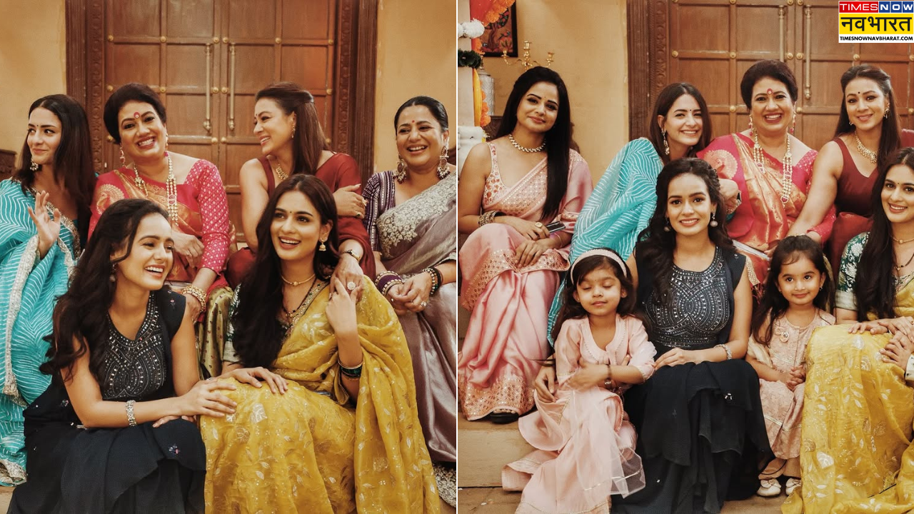 Kyunki Saas Bhi Kabhi Bahu Thi 2 को बरखा बिष्ट ने कहा अलविदा, कास्ट संग फोटोज शेयर कर बताया 'परिवार...'