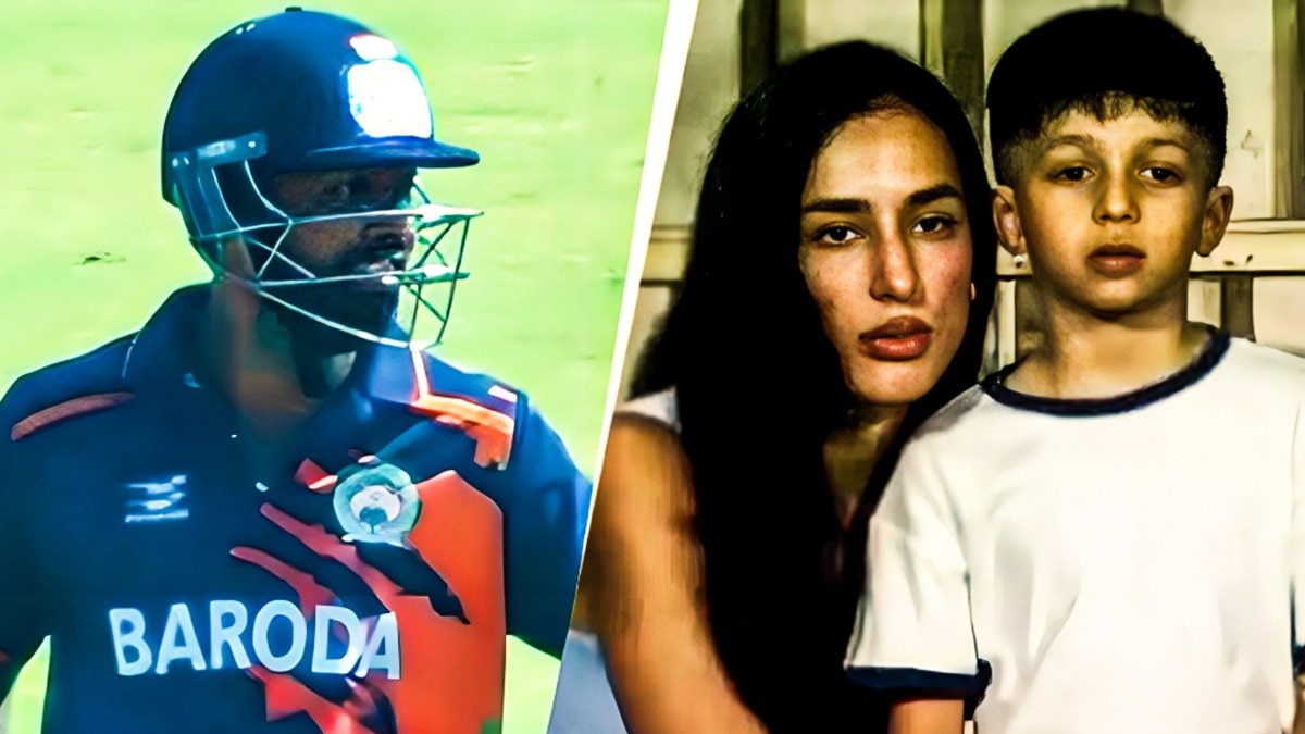 मैच खेल रहे थे हार्दिक, GF ने रखा बेटे का ख्याल, भीड़ में संभाला