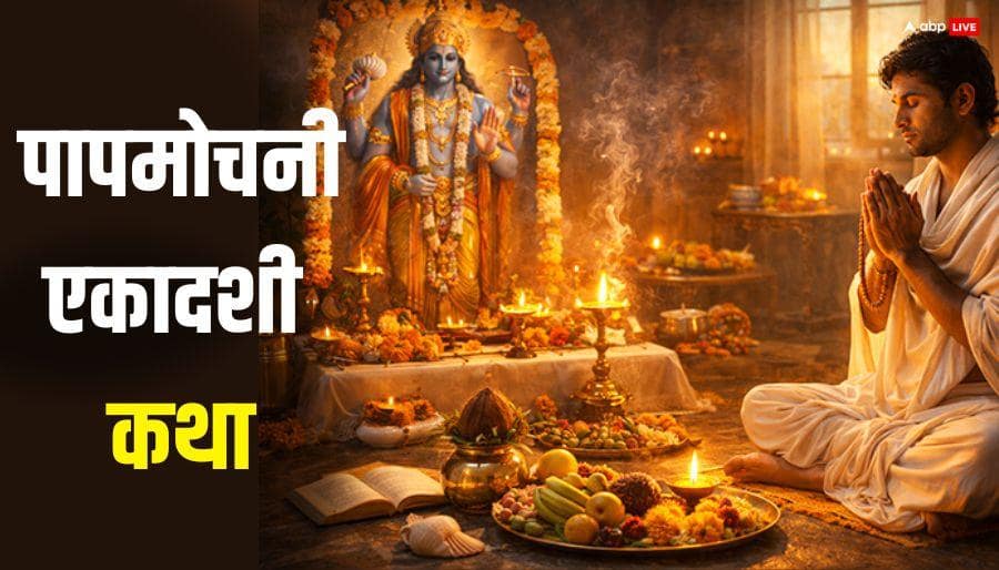 Papmochani Ekadashi 2026: पापमोचनी एकादशी व्रत की संपूर्ण व्रत कथा पढ़ें, बरसेगी विष्णु जी की कृपा