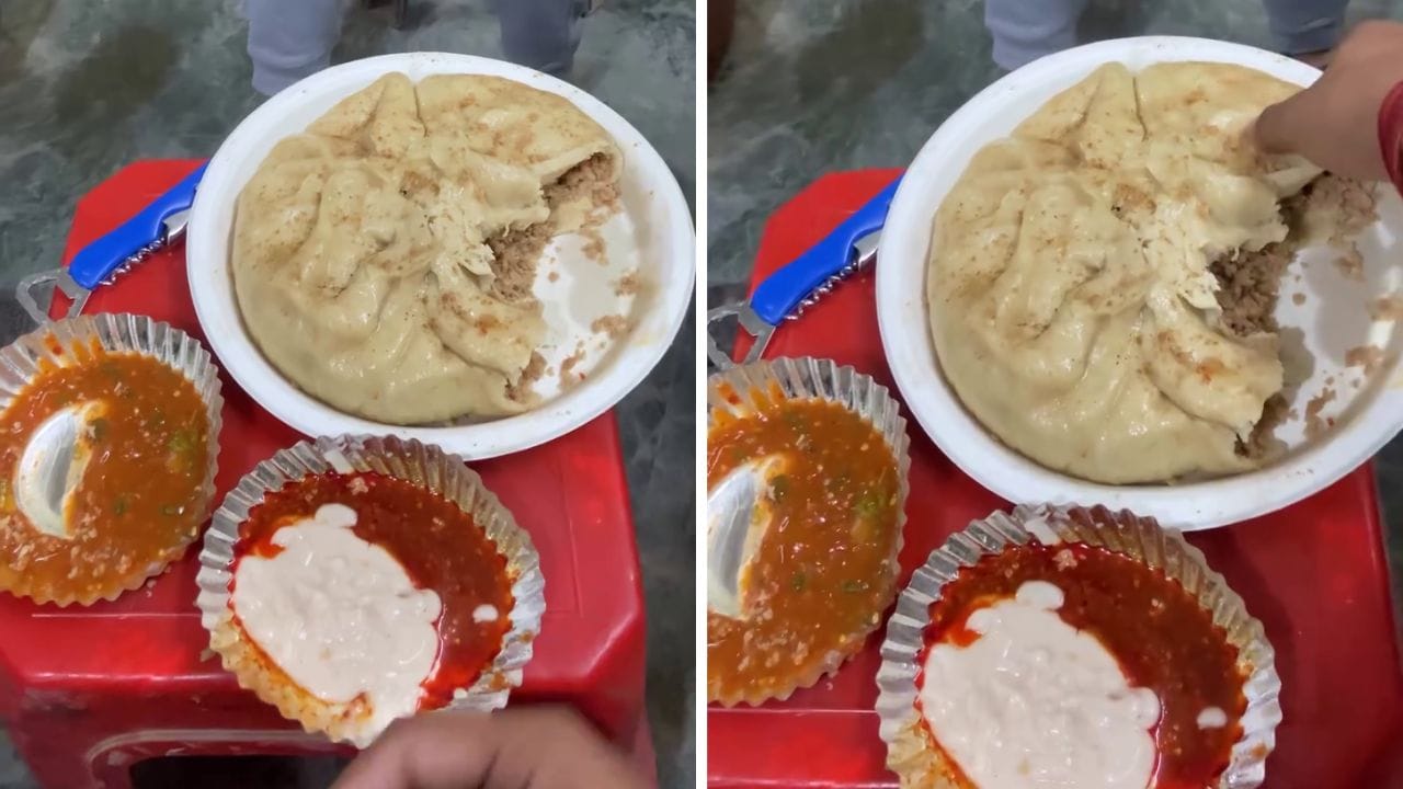 Viral Video: ‘मोमो का ‘बाप’ है ये तो’...प्लेट के साइज का Momo देख चकराया लोगों का सिर! लेकिन असली कहानी कुछ और है