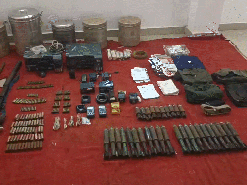 गरियाबंद की भालूडिग्गी-पहाड़ी में 46 लाख कैश मिला:50-60 नक्सली एक्टिव थे, चलपति की मौत के बाद संगठन टूटा, अब इलाका 'लाल आतंक' से मुक्त