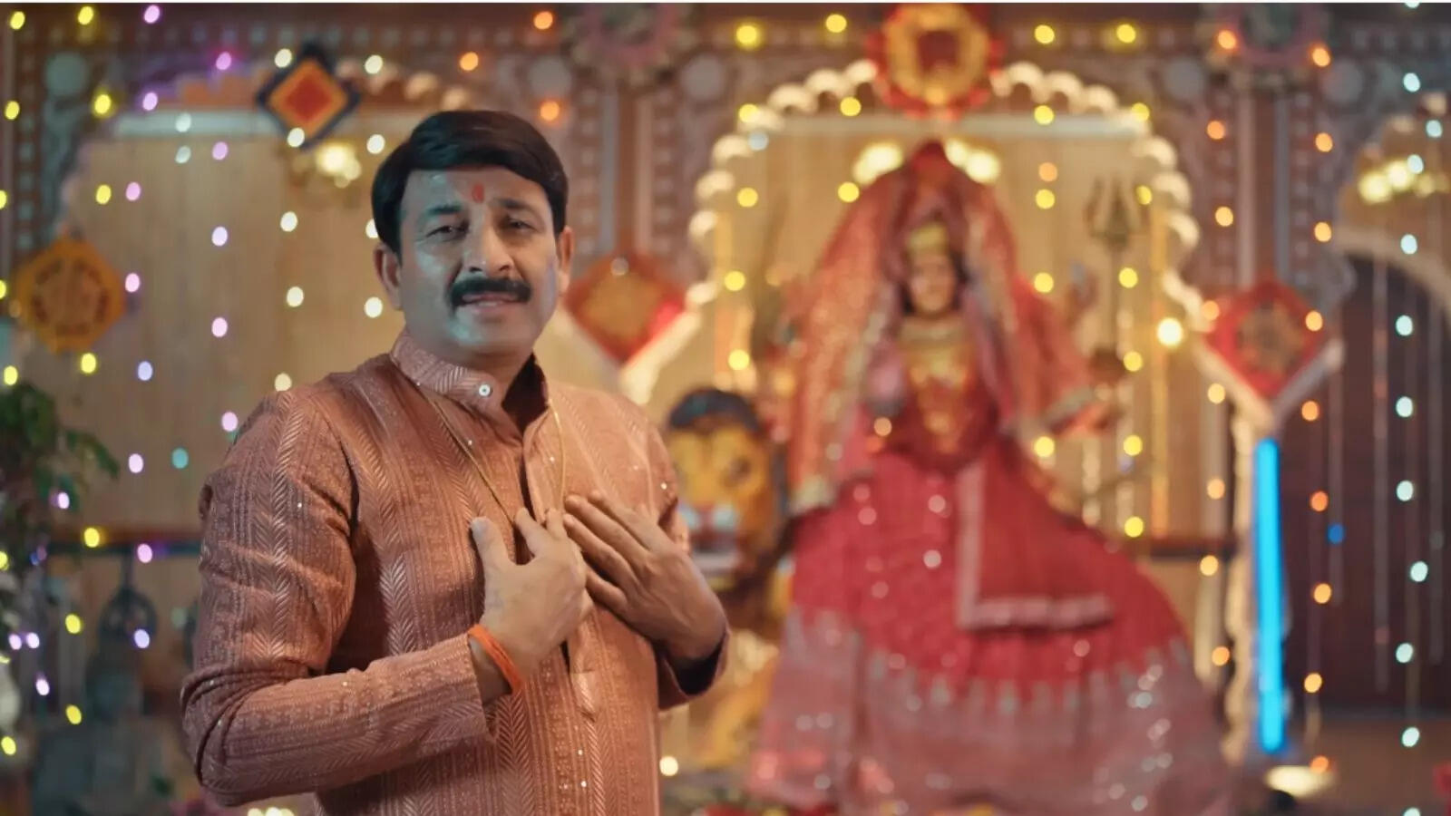 मनोज तिवारी का चैत्र नवरात्रि पर रिलीज हुआ पहला देवी गीत, 'ममता की छांव' में दिखाई मां की महिमा