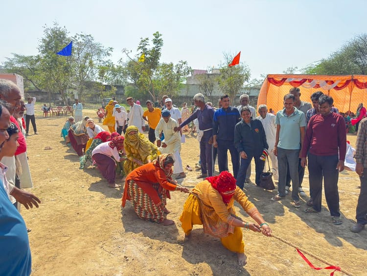 Rewari News: रस्साकशी प्रतियोगिता में सुनीता कान्हड़वास अव्वल