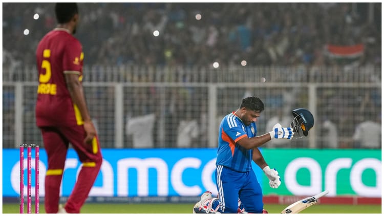 T20 WC: जीत के जश्न में सैमसन से हुई बड़ी गलती, विजयी चौका लगाते ही मैदान पर फेंका हेलमेट! ICC लेगा एक्शन?