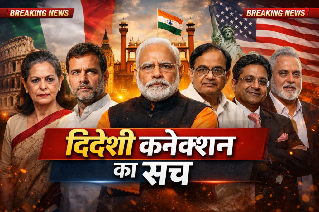 भारत के नेताओं के विदेशी कनेक्शन