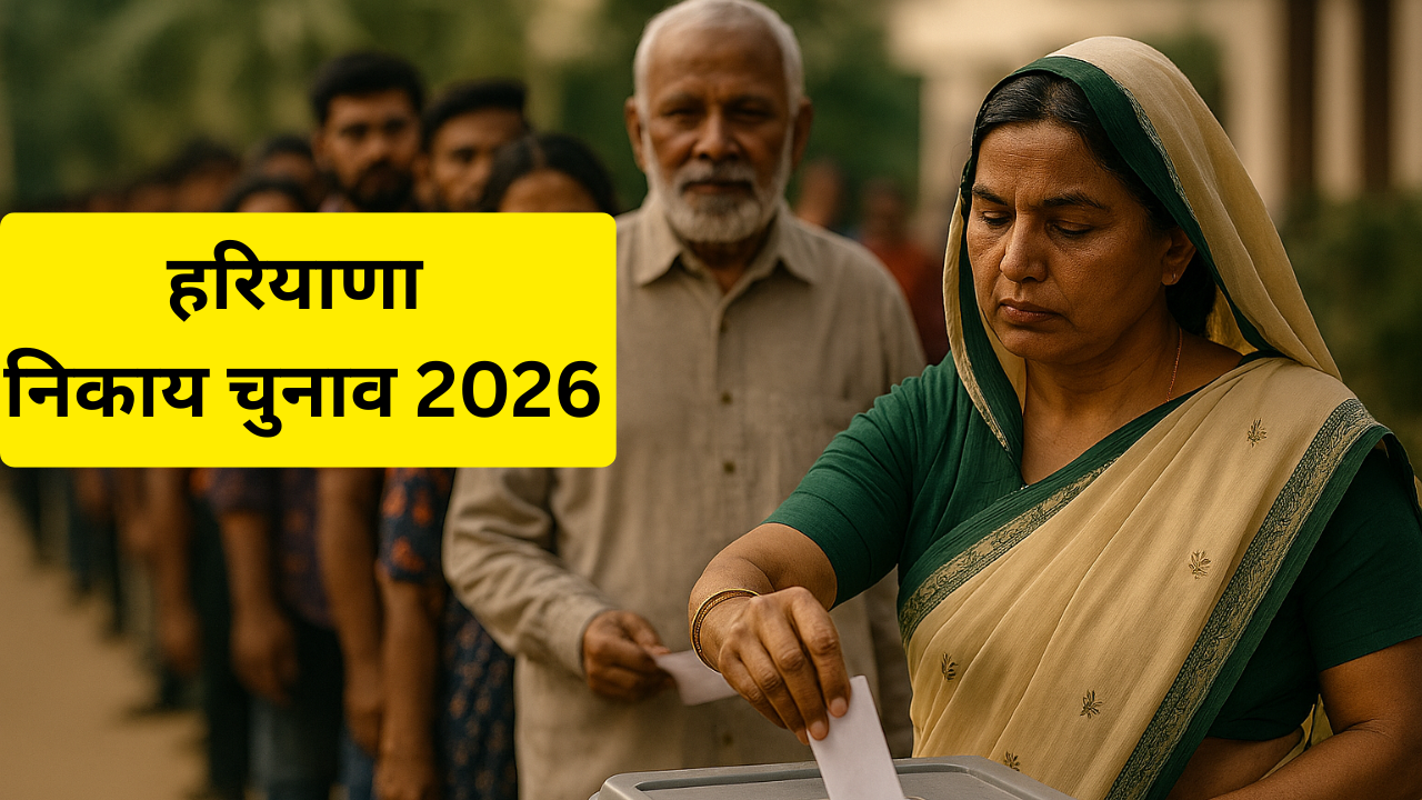 Haryana Nikay Chunav 2026: हरियाणा में निकाय चुनाव का ऐलान: 10 मई को मतदान, 21 अप्रैल से नामांकन प्रक्रिया शुरू