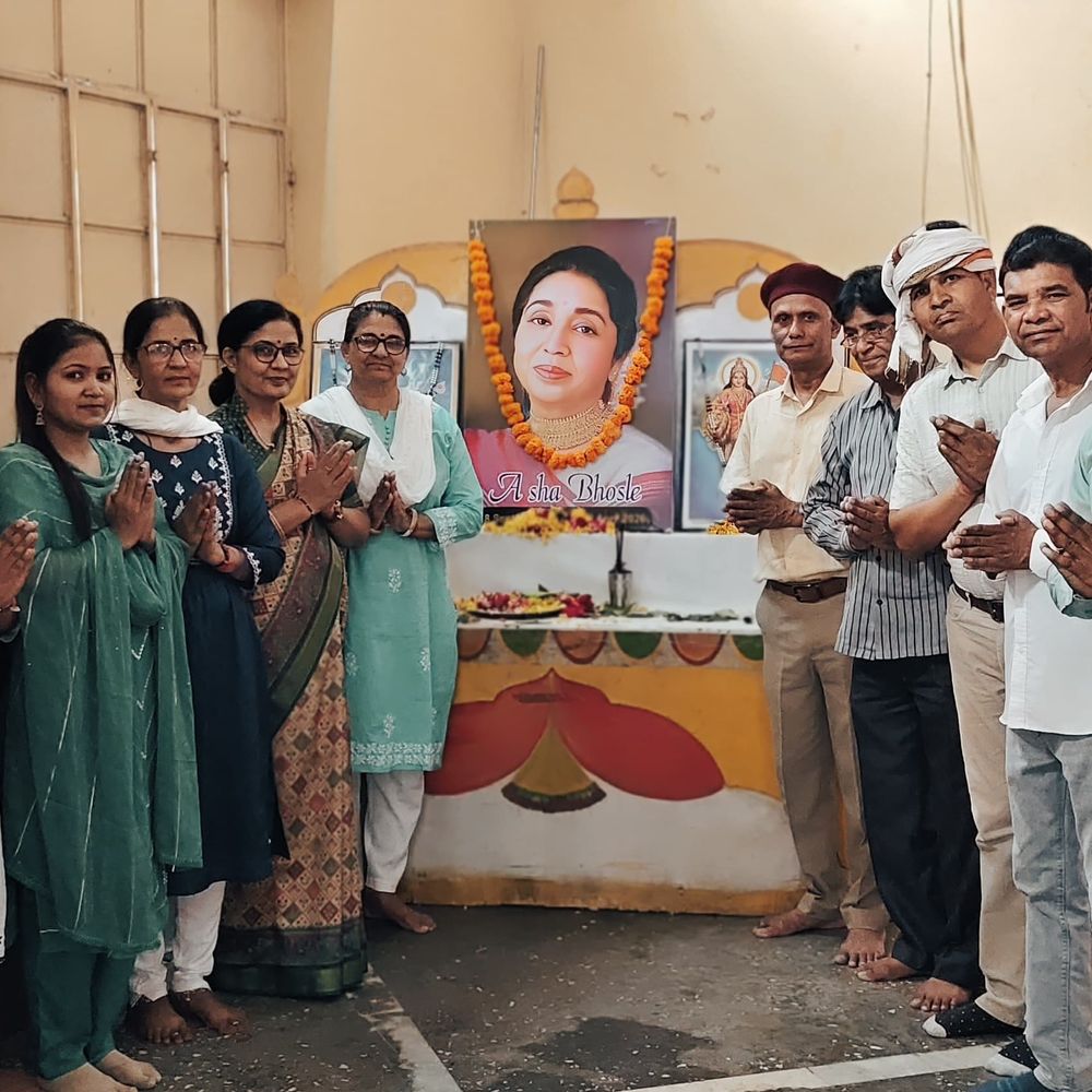 आशा भोंसले की स्मृति में स्वरांजलि, संगीत के माध्यम से दी श्रद्धांजलि