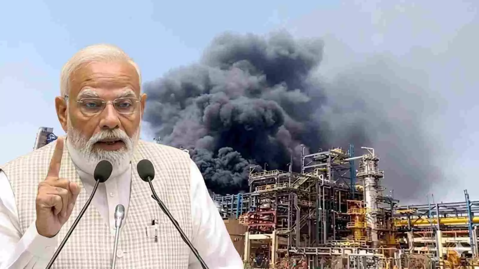 करोड़ों की उम्मीदों पर 'आग' का साया! आखिर उद्घाटन से चंद घंटे पहले कैसे धधक उठी देश की सबसे आधुनिक रिफाइनरी?