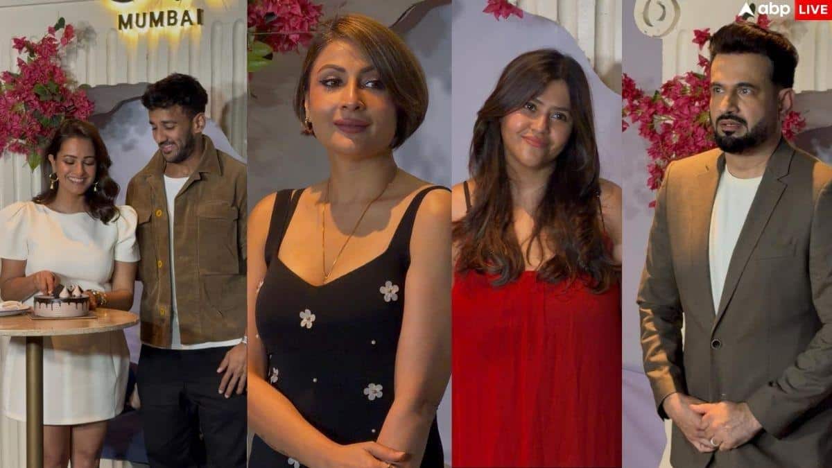 Anita Hassanandani की बर्थडे पार्टी में सितारों का मेला, उर्वशी ढोलकिया से लेकर इरफान पठान तक ने बढ़ाई रौनक