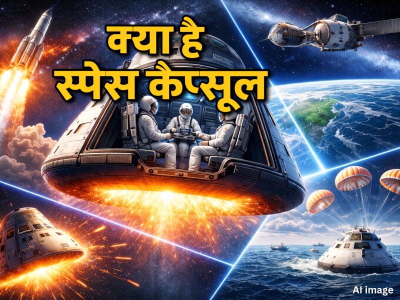 क्या होता है 'स्पेस कैप्सूल' जिसमें बैठकर चांद से लौटे 4 जांबाज? जानिए कैसे ये 'आग का गोला' बचाता है इंसानों की जान