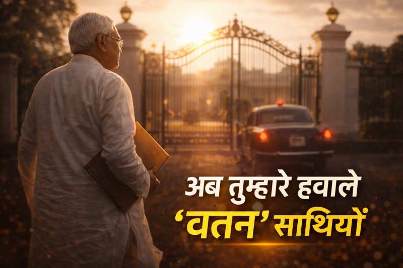 नीतीश कुमार ने बिहार के मुख्यमंत्री पद से दे दिया 'आखिरी' इस्तीफा, सम्राट के सिर सजेगा ताज!