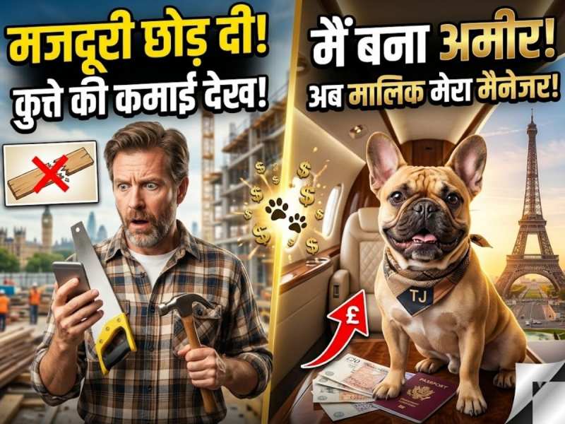 कुत्ते की कमाई देख मालिक ने छोड़ी नौकरी! अब घर का खर्चा चलाता है यह 'Bulldog', सैलरी सुन उड़ जाएंगे होश