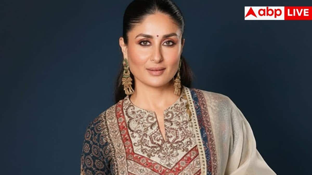 Kareena Kapoor Fashion: लाल बिंदी और हैवी झुमके, ट्रेडिशनल लुक...करीना का शाही अंदाज, तस्वीरों से नहीं हटेगी नजर