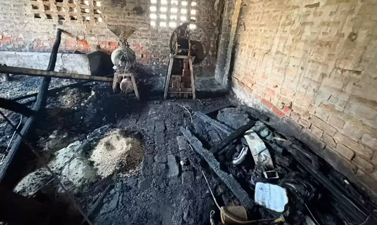 Hisar: हिसार में आग से पशुपालकों को बड़ा नुकसान