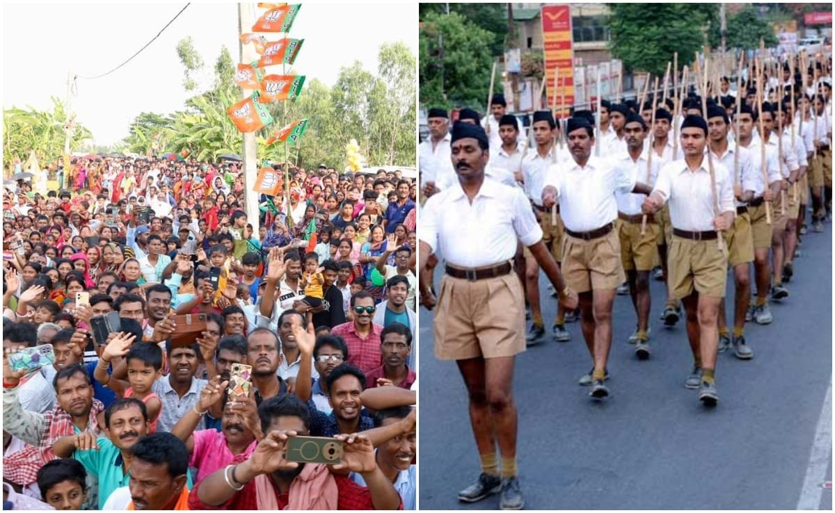 चुनावी माहौल में पश्चिम बंगाल में RSS का बड़ा अभियान, घर-घर पहुंच रहे स्वयंसेवक