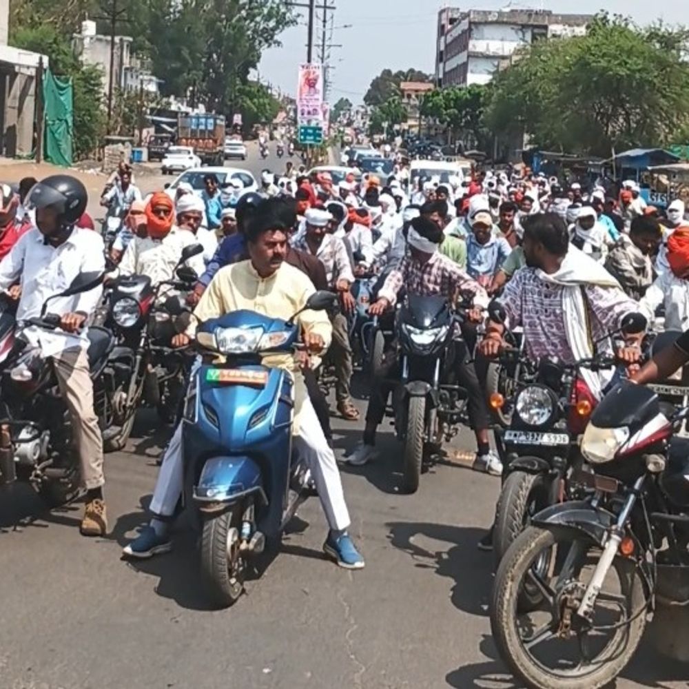 अनूपपुर में रेस्टोरेंट संचालिका के समर्थन में बाइक रैली:कोतवाली में दर्ज FIR पर निष्पक्ष जांच की मांग; देशव्यापी आंदोलन की चेतावनी