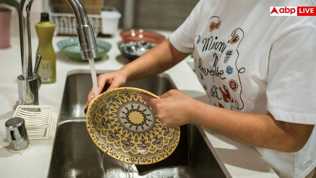 Kitchen Cleanliness Tips: हाथ से बर्तन धोने वाले हो जाएं सावधान! चमकते बर्तनों में भी बच जाती है इतनी गंदगी