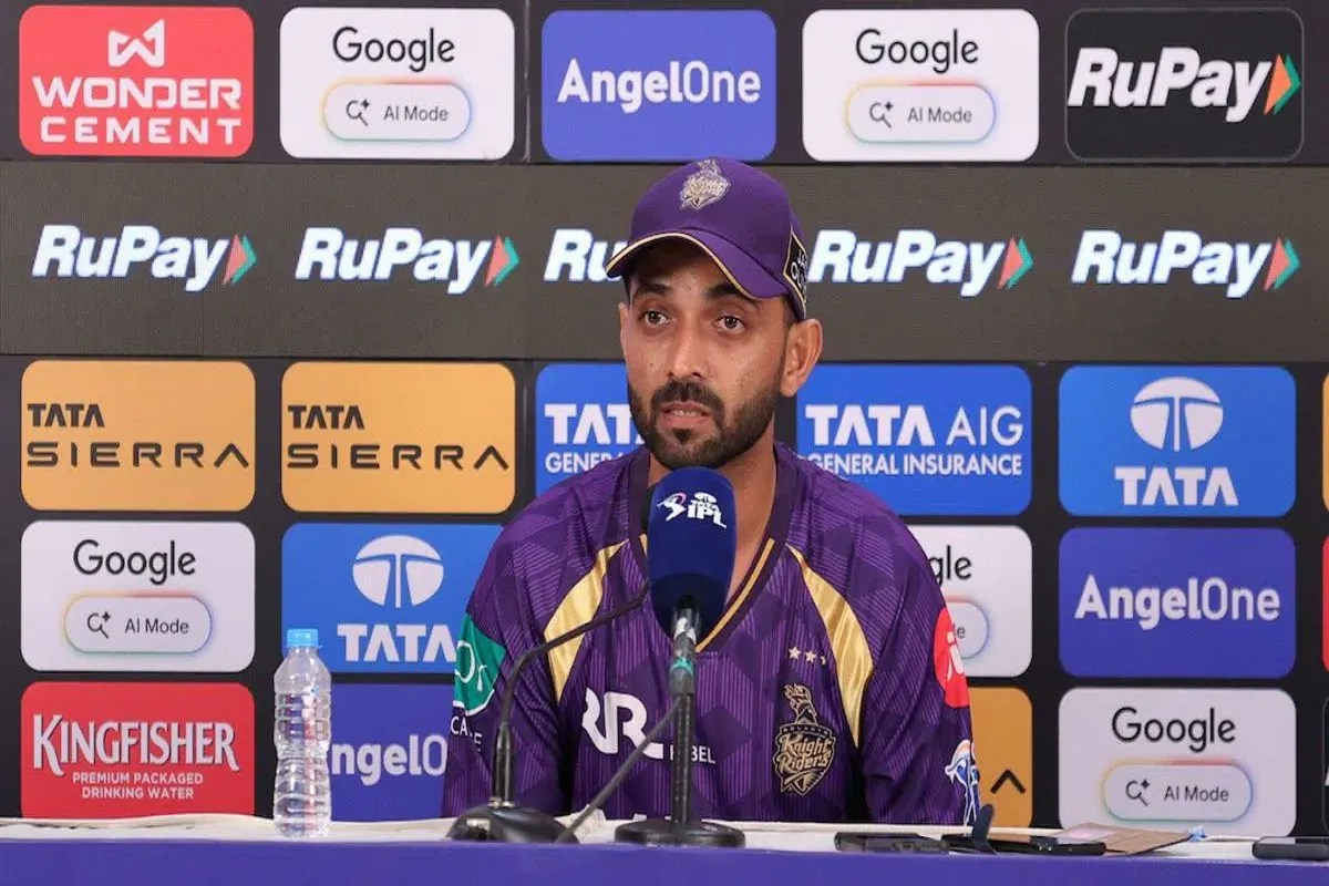 ‘हमारे नियंत्रण में नहीं’ 5वीं हार के बाद प्‍लेऑफ दौड़ से लगभग बाहर होने पर छलका KKR के कप्तान अजिंक्य रहाणे का दर्द