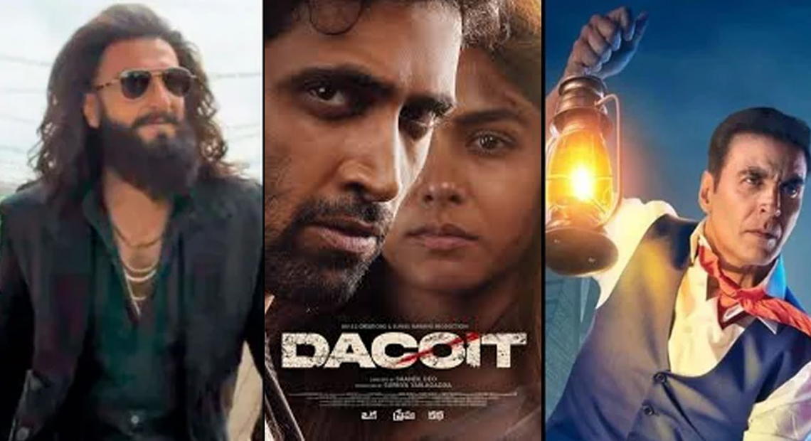 बॉक्स ऑफिस पर वीकएंड में जबरदस्त हलचल, भूत बंगला के सामने धुरंधर 2, डकैत के ये हाल