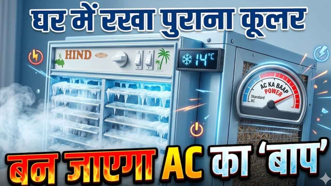 घर में रखा पुराना कूलर बन जाएगा AC का ‘बाप’..बस कर लें ये काम, 10 मिनट में रूम को बना देगा शिमला!