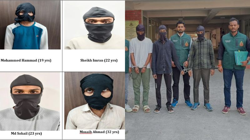 राम मंदिर और संसद पर हमले की साजिश नाकाम, दिल्ली पुलिस ने 3 राज्यों से दबोचे 4 खतरनाक आतंकी: ‘खिलाफत’ की विचारधारा थे प्रभावित, IED बनाने की सामग्री बरामद