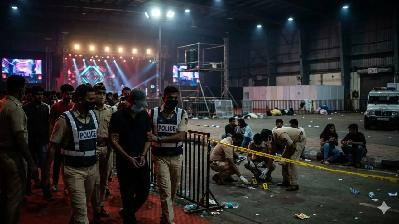 मुंबई कॉन्सर्ट ड्रग्स केस: नेस्को सेंटर मौत मामले में 7वीं गिरफ्तारी, कल्याण से जुड़ा सप्लाई चेन का पर्दाफाश