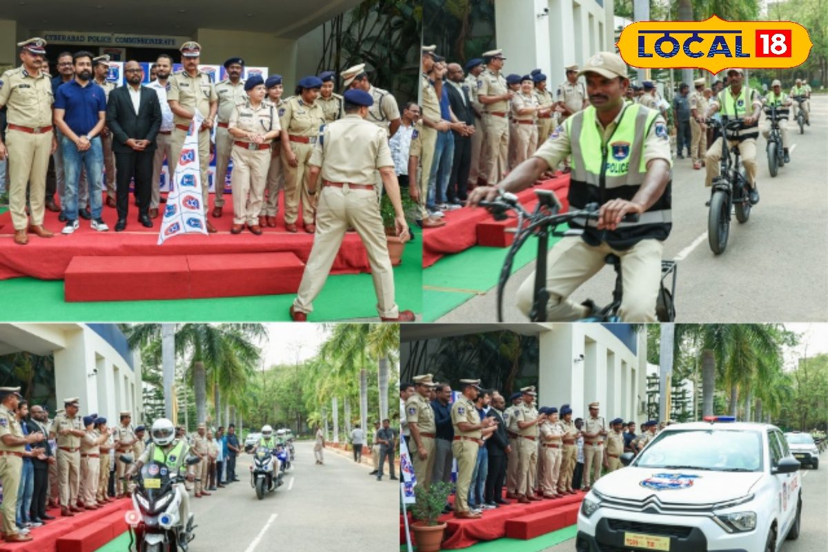 तंग गलियों में अब ई-साइकिल से पुलिस की गश्त: साइबराबाद ने लॉन्च किया भारत का अनोखा ईको-फ्रेंडली पेट्रोलिंग मॉडल