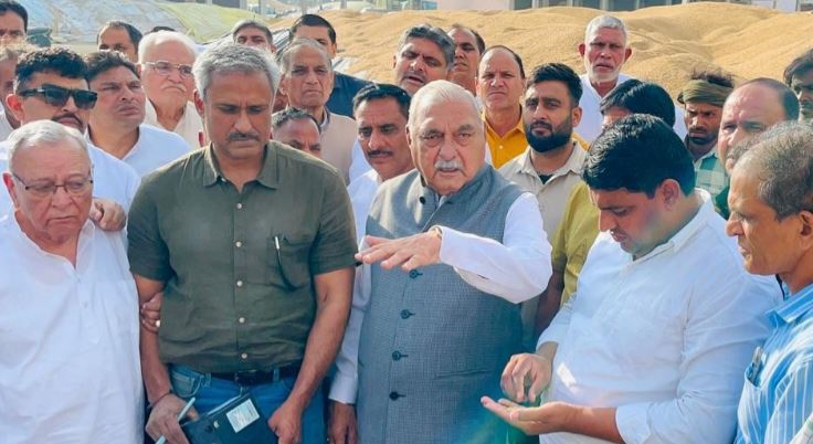 मंडियों के नए नियमों पर हुड्डा का विरोध, बोले- किसानों के साथ हो रहा अपमान