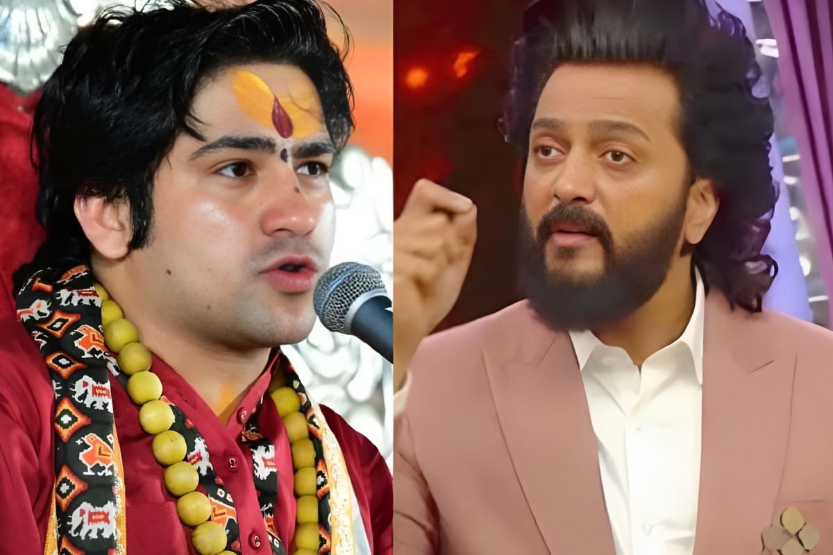 छत्रपति शिवाजी पर बागेश्वर बाबा के विवादित बयान की उधेड़ी बखिया, रितेश देशमुख का करारा प्रहार- 'उनका नाम अटल'
