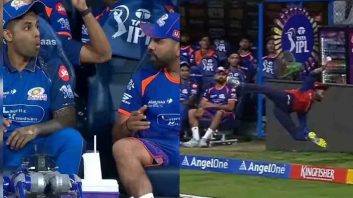 Shreyas Iyer catch: श्रेयस अय्यर के सुपरमैन कैच ने पलटा मैच, रोहित-सूर्या का मुंह खुला का खुला रह गया