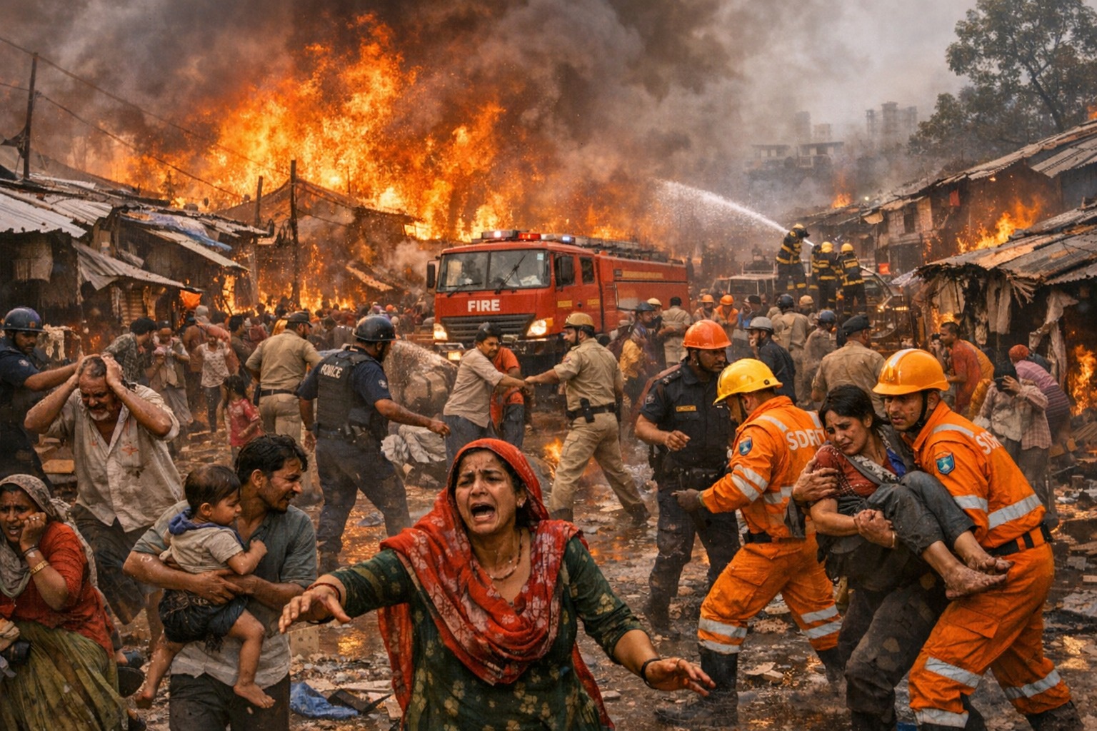 झुग्गियों में आग को विपक्ष ने कहा ‘साजिश’, योगी सरकार ने दिया सहारा: पीड़ितों को रिलीफ फंड से मिला लाखों का मुआवजा, प्रोपेगेंडा हुआ ध्वस्त