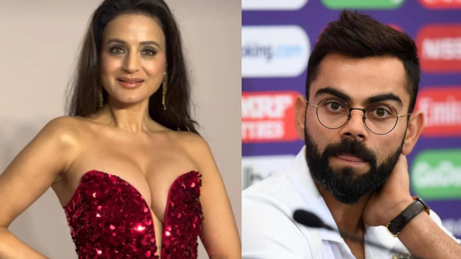 विराट कोहली के बचाव में उतरीं अमीषा पटेल, मॉडल की फोटो LIKE करने पर क्रिकेटर का किया सपोर्ट- पाप थोड़ी है