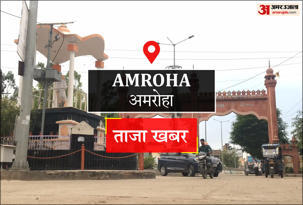 Amroha News: बिजली विभाग के बाबू पर भ्रष्टाचार का आरोप, प्रदर्शन
