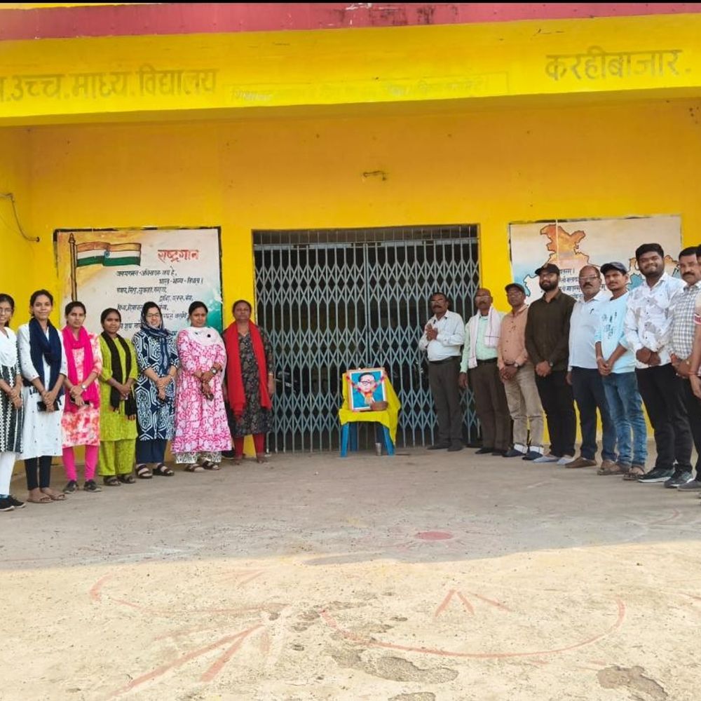 अंबेडकर जयंती पर छात्रों को दिया समानता-शिक्षा का संदेश