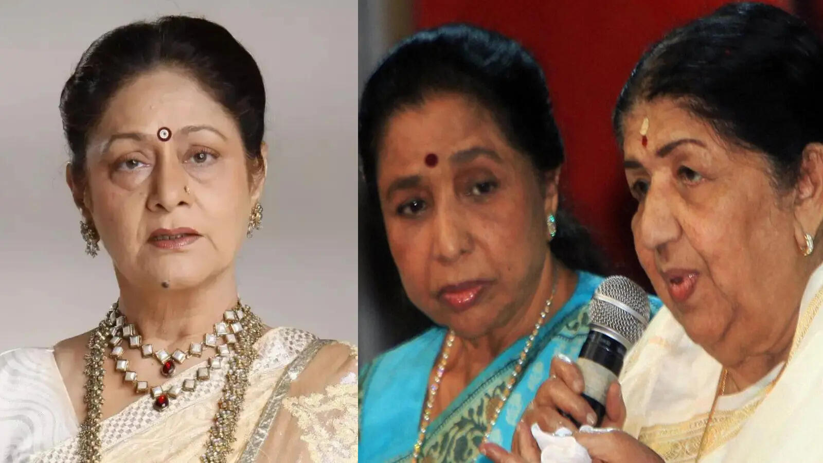 आशा भोसले को यादकर कलप कर रोईं अरुणा ईरानी, कहा- लता दीदी ने जो गाने छोड़े, उन्‍हें गाकर पहचान बनाई