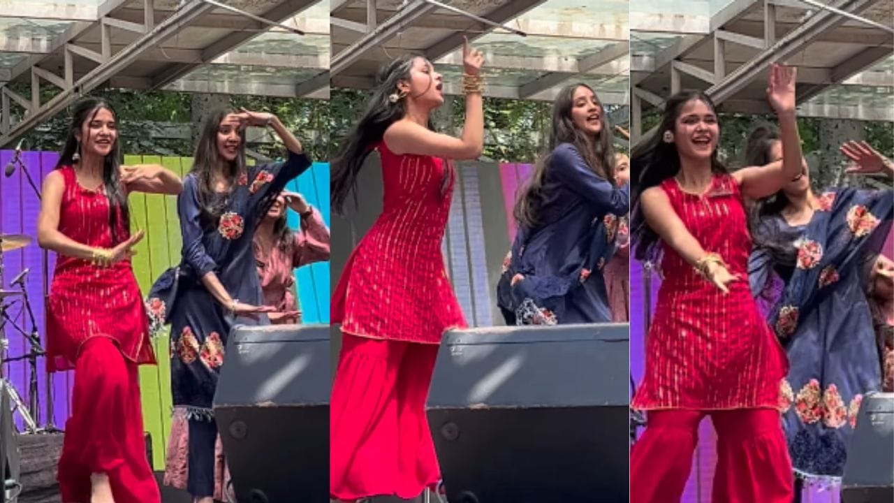 Viral Video: कॉलेज फेस्ट में छात्राओं ने अपने धमाकेदार डांस से जीता दिल, परफॉर्मेंस ने स्टेज पर बिखेरा जादू