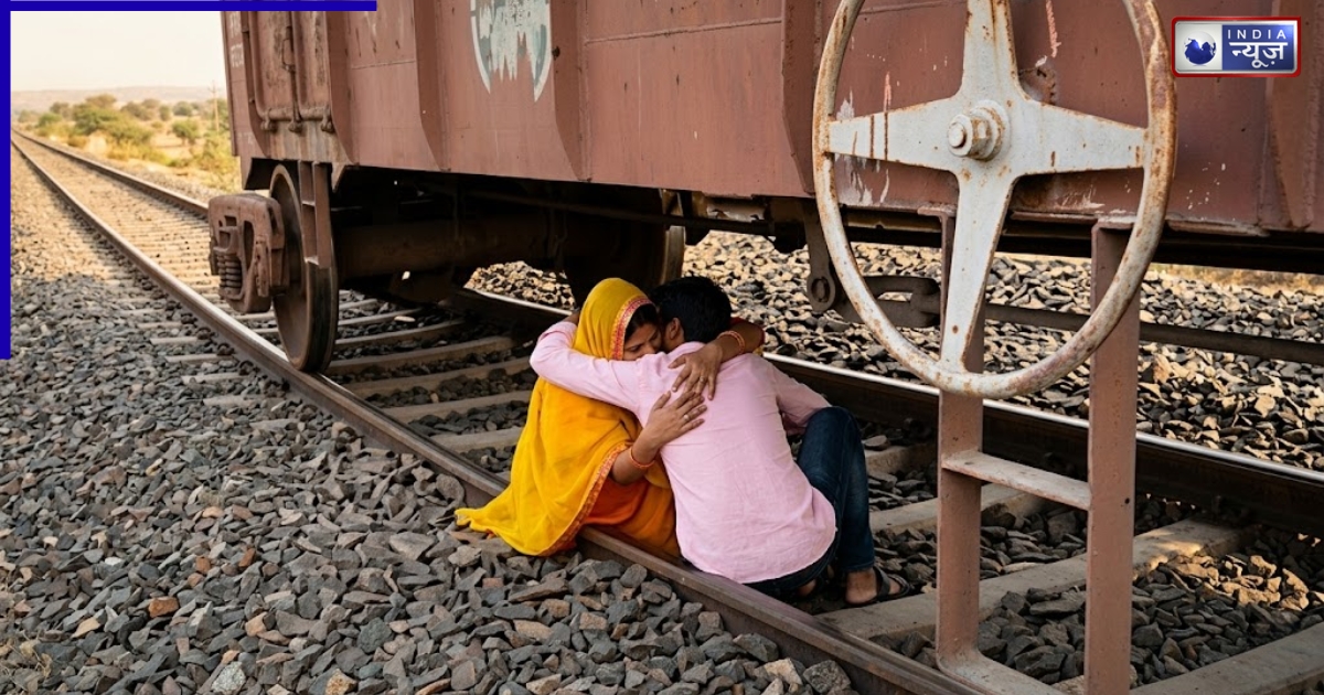 इश्क में डूबा था कपल, तभी चल पड़ी ट्रेन, फिर...