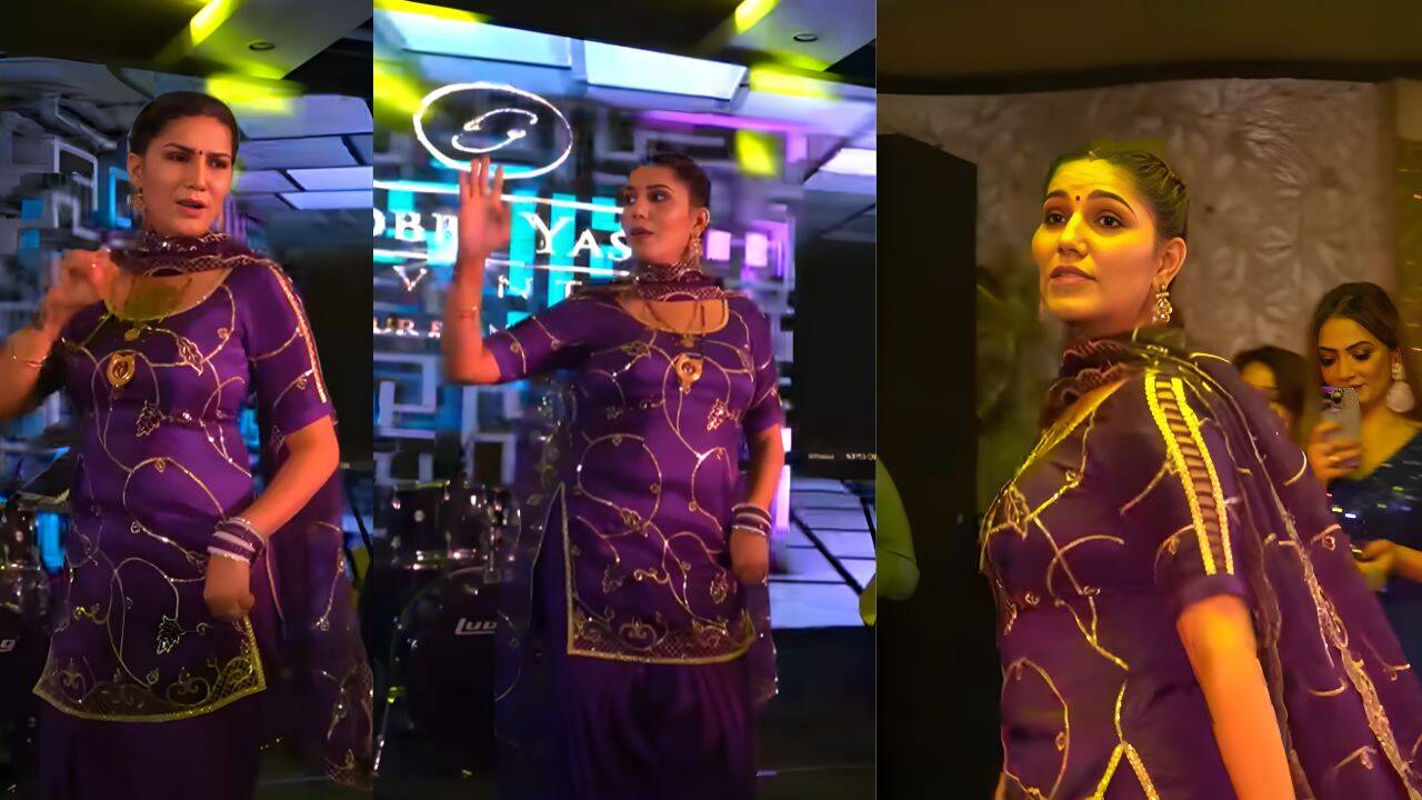 Sapna Choudhary ने 'लपेटें' गाने पर लगाए जबरदस्त ठुमके, वीडियो हुआ वायरल