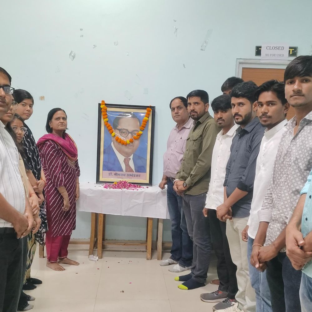 छात्रों को अम्बेडकर के जीवन और विचारों से अवगत कराया:डीडवाना के बांगड़ कॉलेज में व्याख्यान और स्वच्छता कार्यक्रम आयोजित