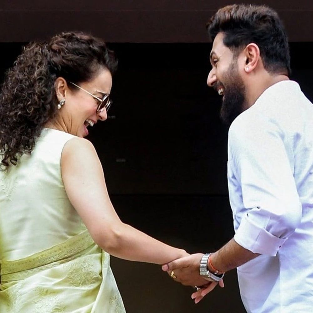 कंगना बोलीं- चिराग संग रोमांस होता तो हमारे बच्चे होते:कहा- वे सिर्फ मेरे दोस्त हैं; अगर कुछ होना होता, तो अब तक हो चुका होता