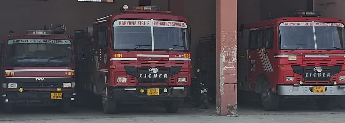 Sonipat News: दमकल केंद्र का टैंक ही प्यासा तो कैसे बुझेगी आग