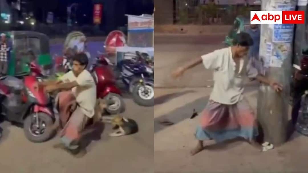 Viral Video: ये कौन सी आर्ट है चचा? दारू के नशे में सड़क पर कुंग-फू कर रहा था शख्स, वायरल हो गया वीडियो