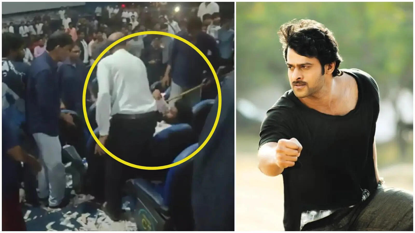 हैदराबाद में थ‍िएटर स्‍टाफ ने Prabhas के फैन को डंडे-चप्‍पल से पीटा, सिनेमाघर मालिक ने बताया क्‍या हुआ था