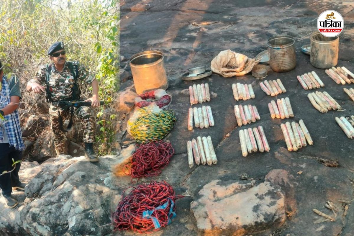 छत्तीसगढ़-ओडिशा सीमा पर CRPF का बड़ा एक्शन! जंगल से भारी विस्फोटक बरामद, नक्सली साजिश नाकाम