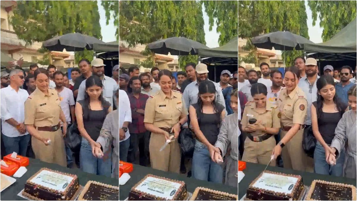 Rajasthan News: जयपुर में पूरी हुई दहाड़ 2 वेब सीरीज की शूटिंग, सोनाक्षी सिन्हा ने टीम संग मनाया जश्न
