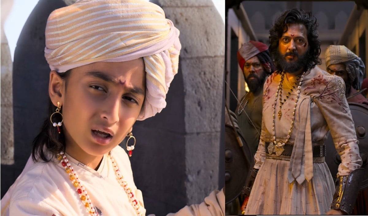 रितेश-जेनेलिया के नक्शेकदम पर बड़ा बेटा: फिल्म 'राजा शिवाजी' के ट्रेलर में दिखी राहिल देशमुख की झलक