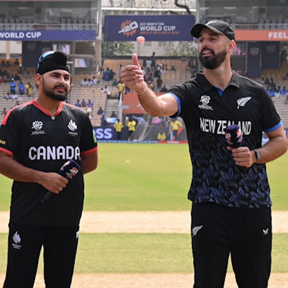 क्रिकेट कनाडा में करप्शन को लेकर ICC की जांच:टी-20 वर्ल्डकप में न्यूजीलैंड और कनाडा का मैच भी शक के दायरे में