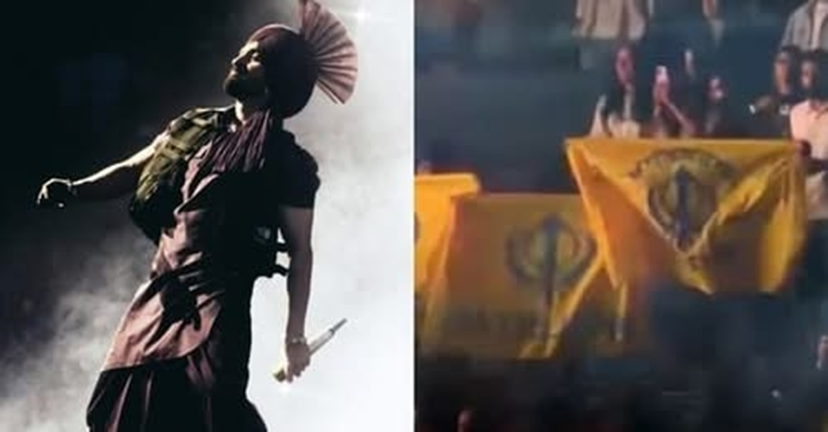 कॉन्सर्ट में खालिस्तानी झंडे लहराने वालों को दिलजीत दोसांझ ने सुनाया, “जिन्ने झंडे दिखाने, दिखाई चलो”