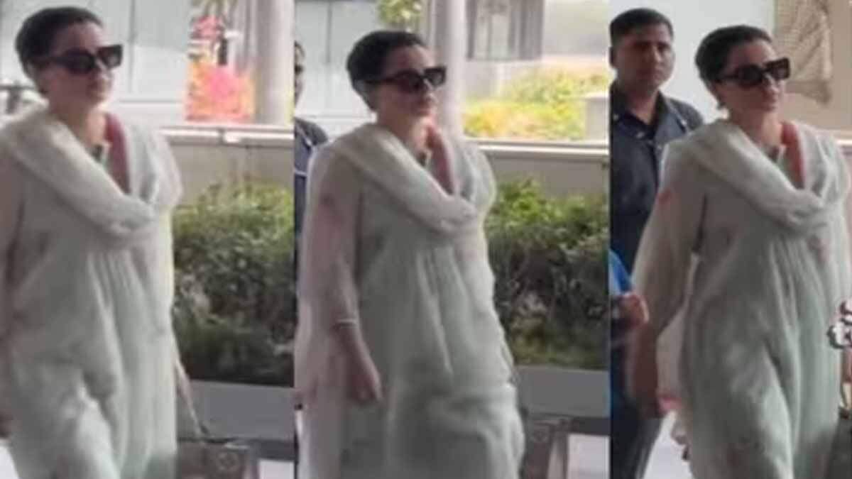 कंगना रनौत का 'क्लासी' एयरपोर्ट लुक हुआ वायरल: सादगी ऐसी कि फिदा हो गए फैंस, जानें इस खूबसूरत कुर्ता सेट की कीमत